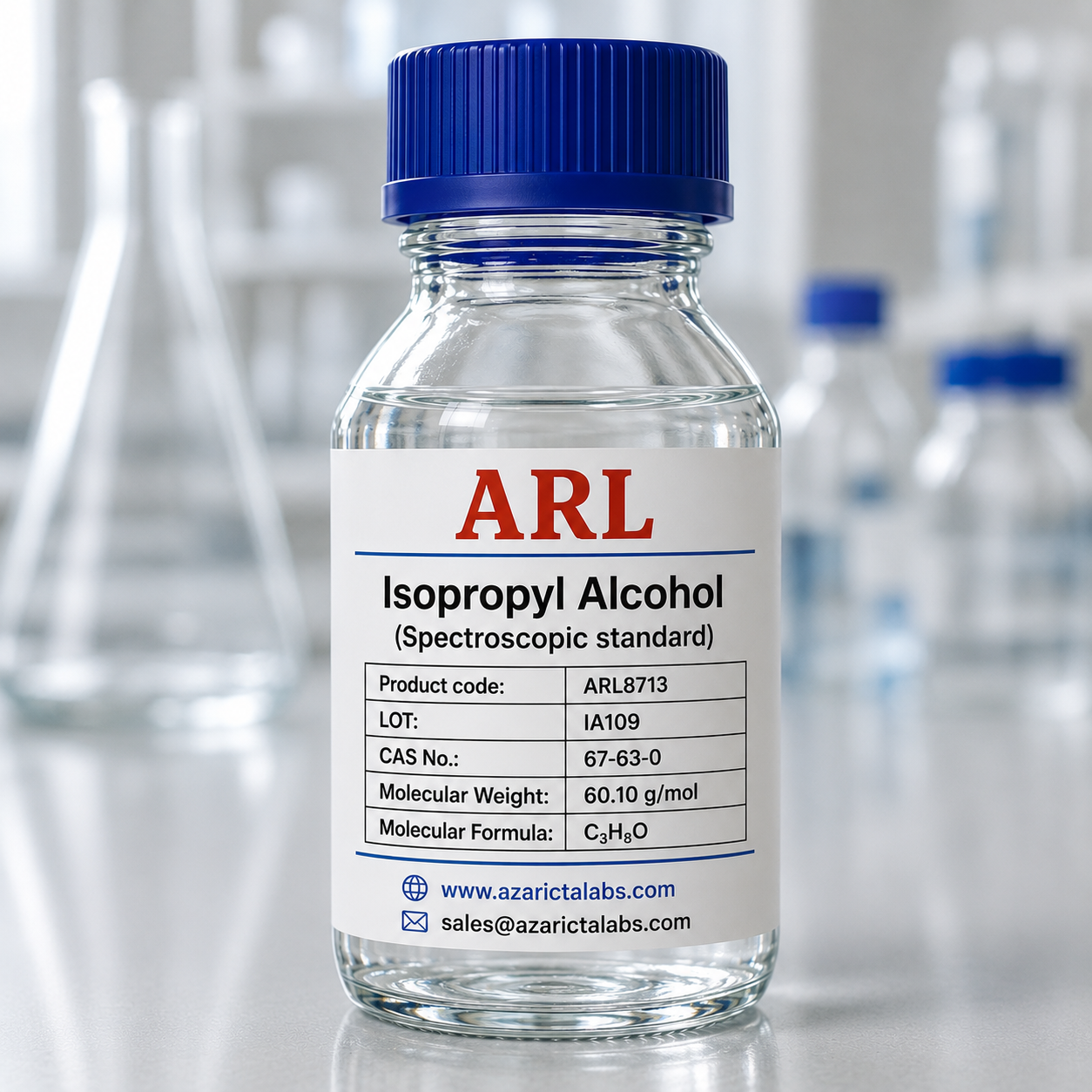Isopropyl Alcohol, IPA (Spectroscopic Standard), 99.5%